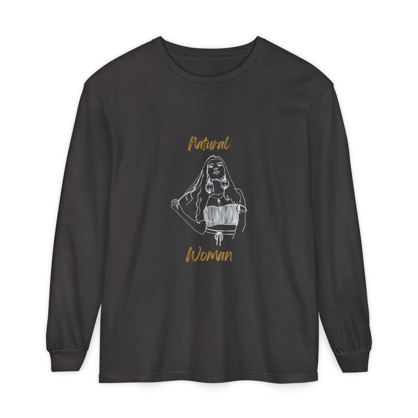Natural Woman Thinking (WL) Long Sleeve T-Shirt