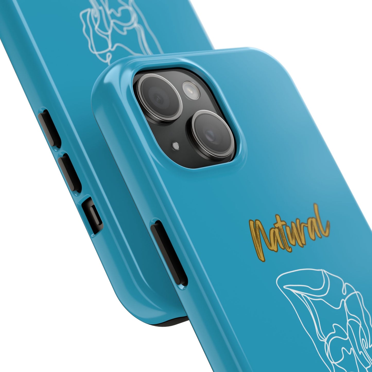 Natural Woman Flexible (WL)Tough Phone Cases TURQUOISE