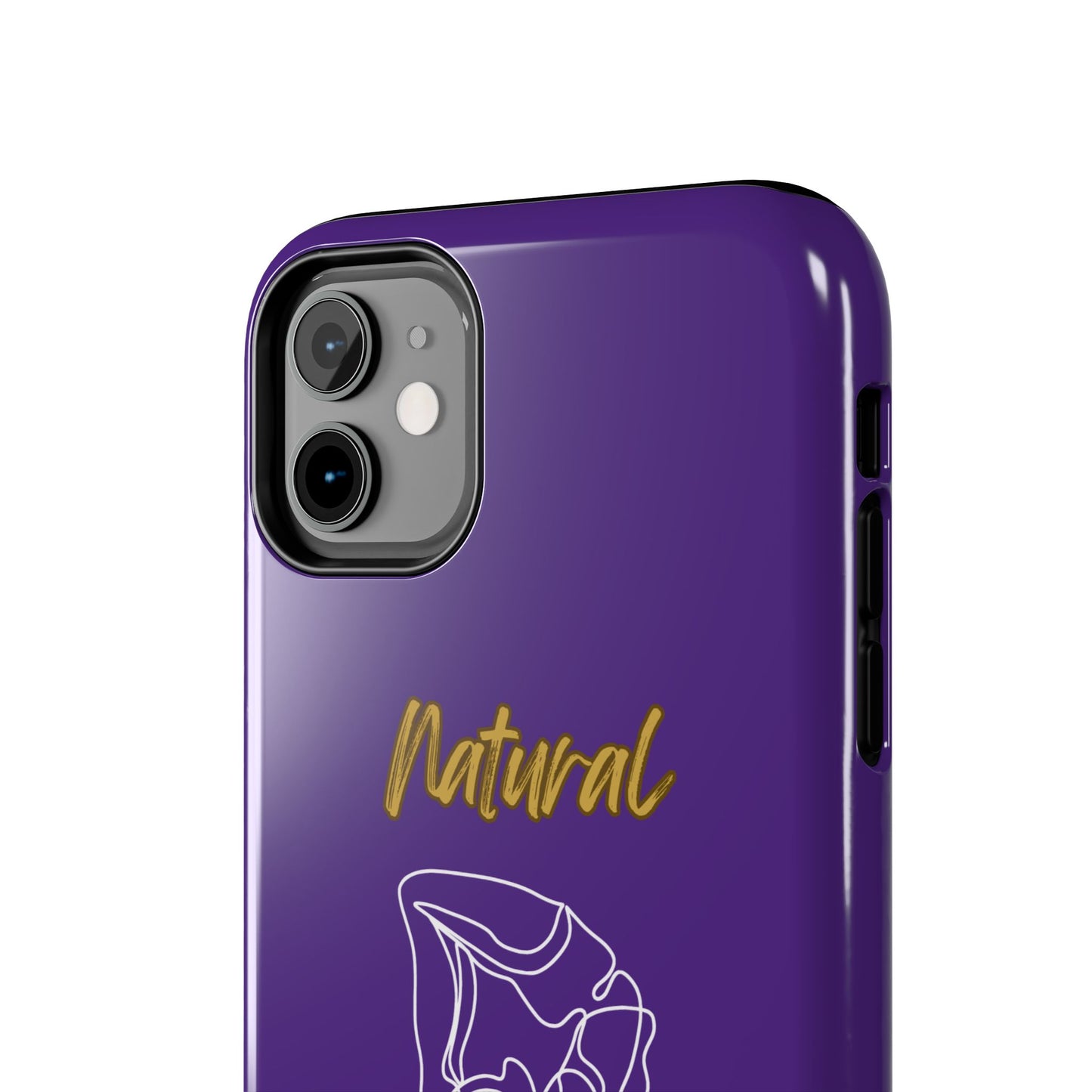 Natural Woman Flexible (WL)Tough Phone Cases PURPLE