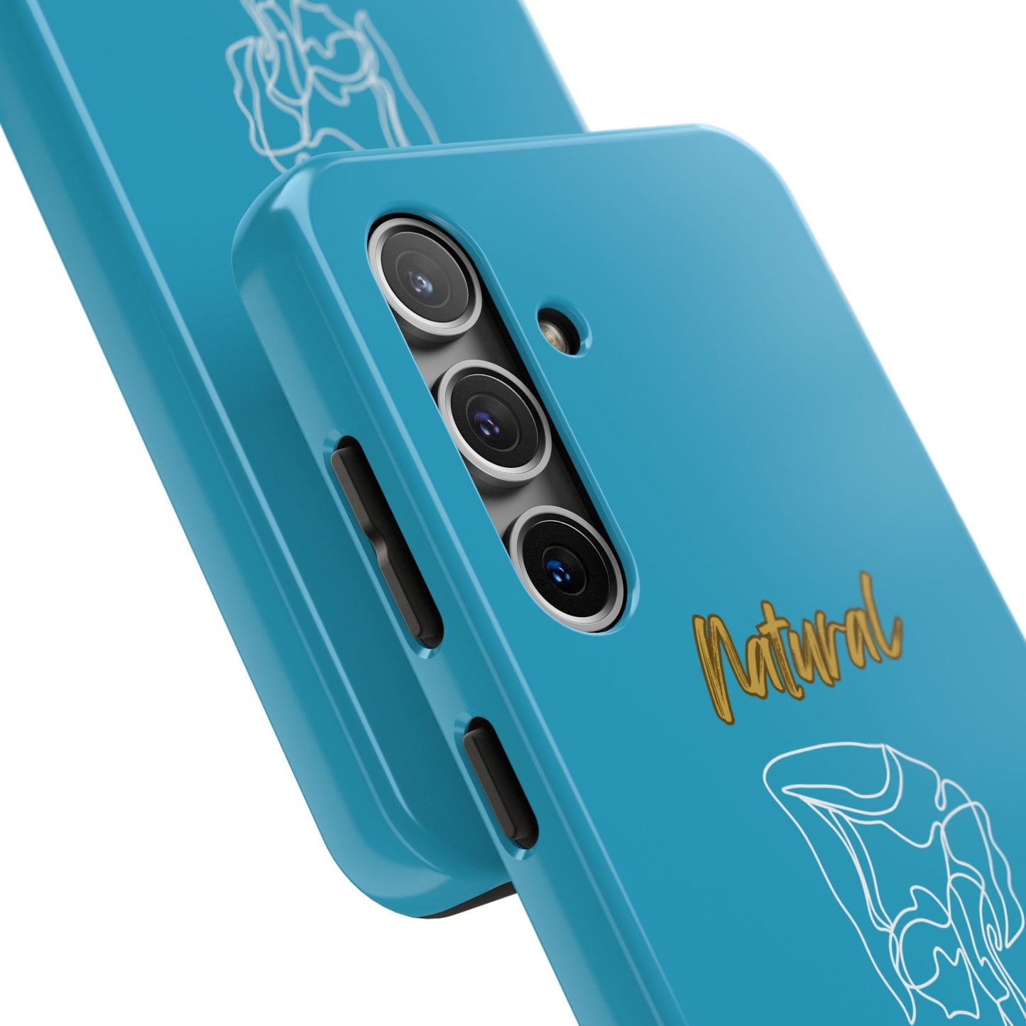 Natural Woman Flexible (WL)Tough Phone Cases TURQUOISE