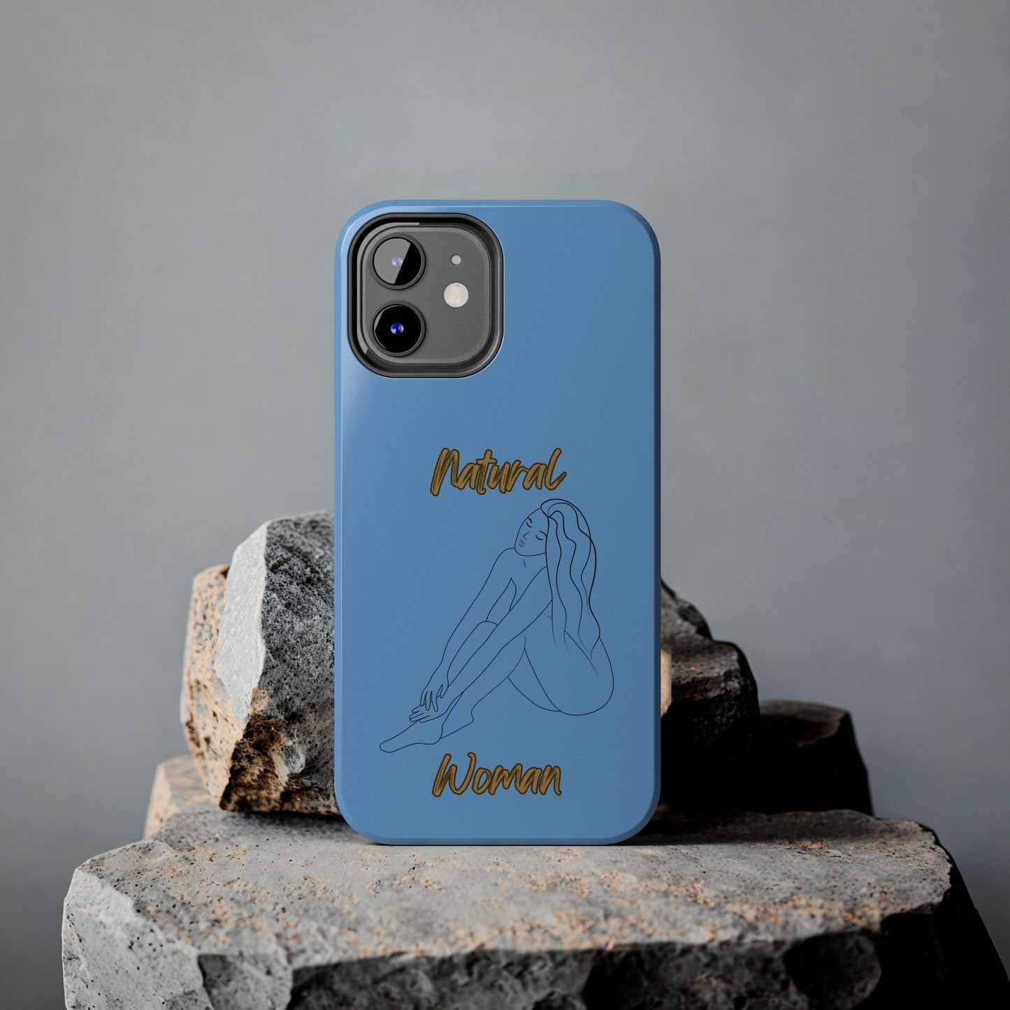 Natural Woman Beauty (BL) Tough Phone Cases LIGHT BLUE