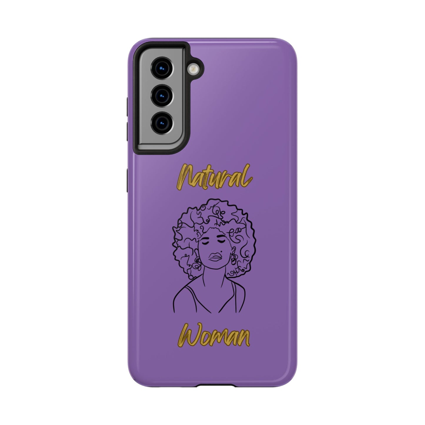 Natural Woman All About Me (BL)Tough Phone Cases LIGHT PURPLE