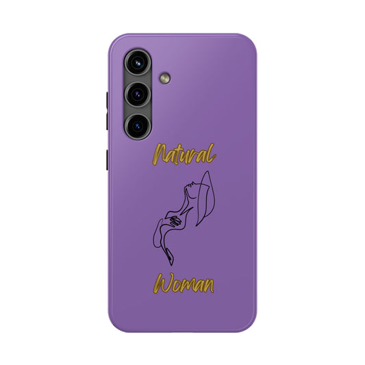 Natural Woman Free (BL)Tough Phone Cases LIGHT PURPLE