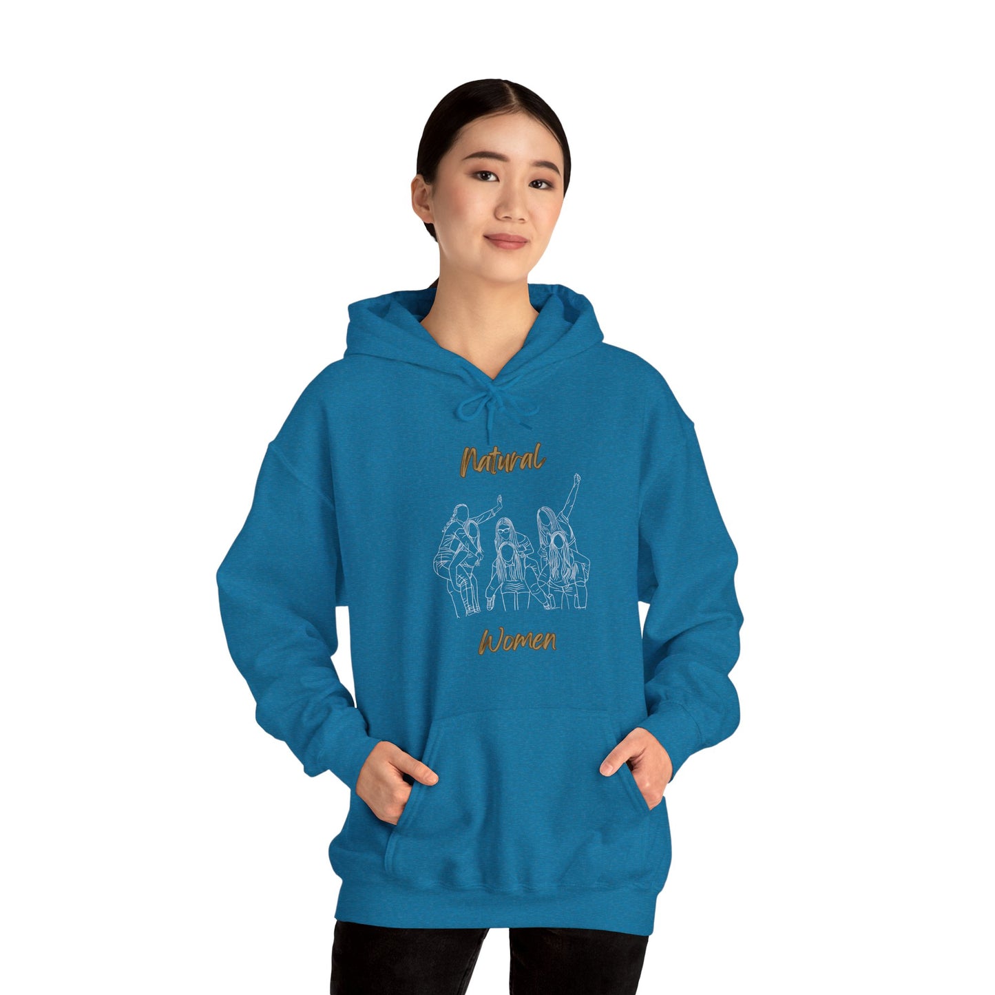 Natural Women Piggy Back (WL) Hoodie