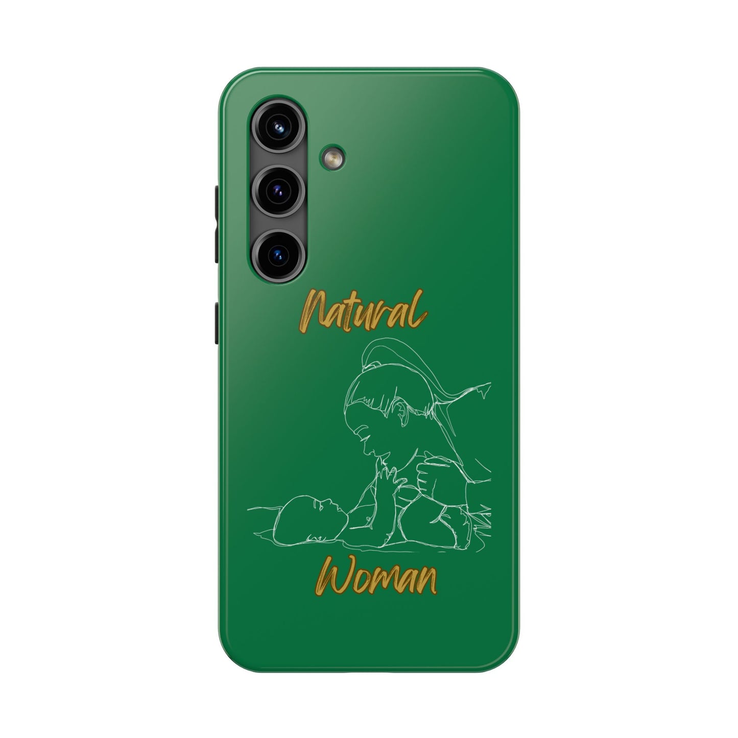 Natural Woman New Life (WL)Tough Phone Cases DARK GREEN