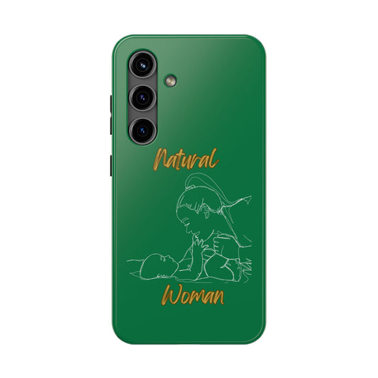 Natural Woman New Life (WL)Tough Phone Cases DARK GREEN