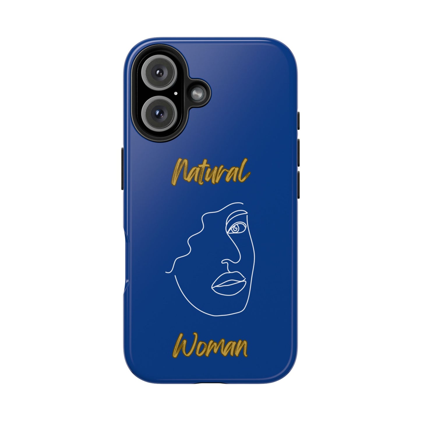 Natural Woman Peekaboo (WL)Tough Phone Cases DARK BLUE