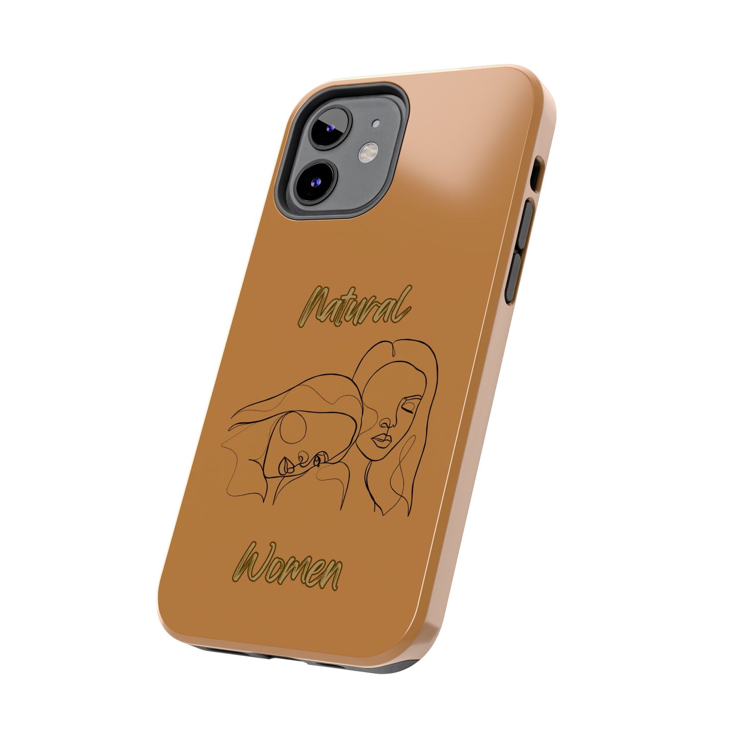 Natural Woman Sisters (BL)Tough Phone Cases LIGHT BROWN