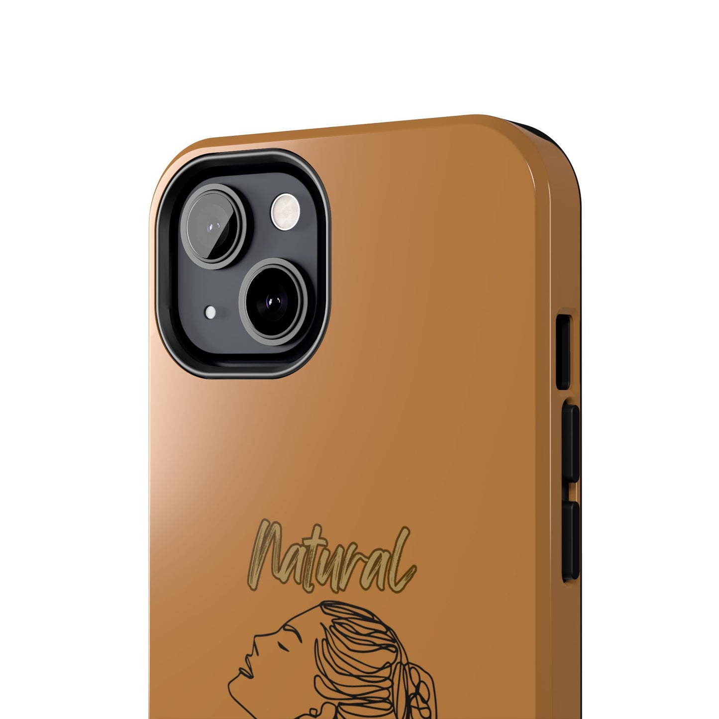 Natural Woman Wet Bun (BL) Tough Phone Cases LIGHT BROWN