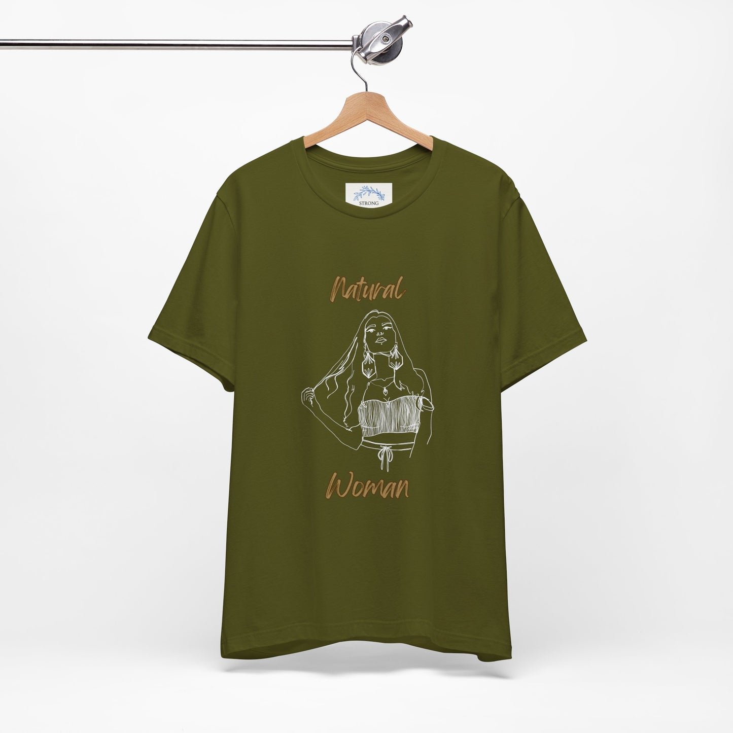 Natural Woman Thinking (WL) Short Sleeve T-Shirt