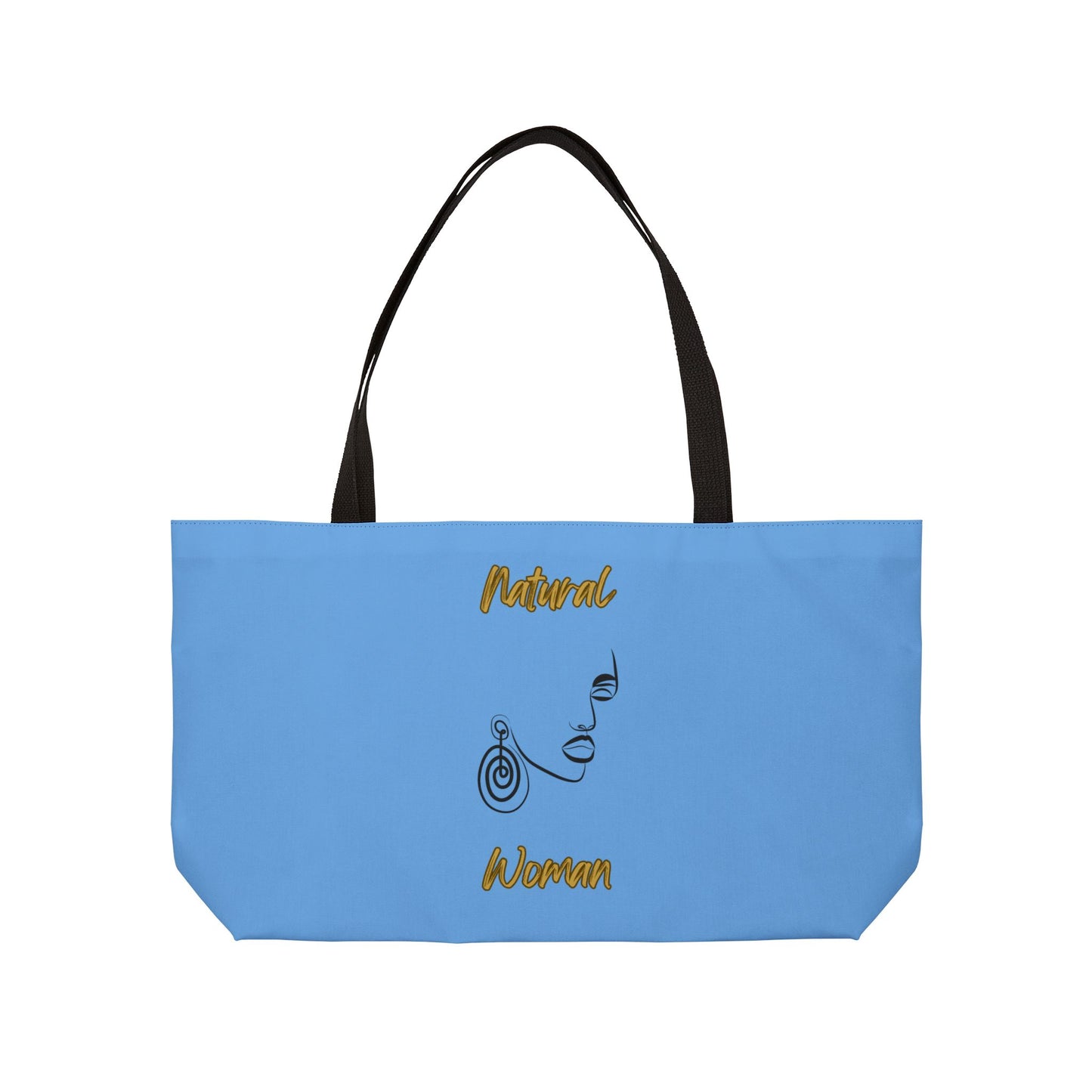 Natural Woman Music In My Soul (BL) Weekender Tote Bag LIGHT BLUE