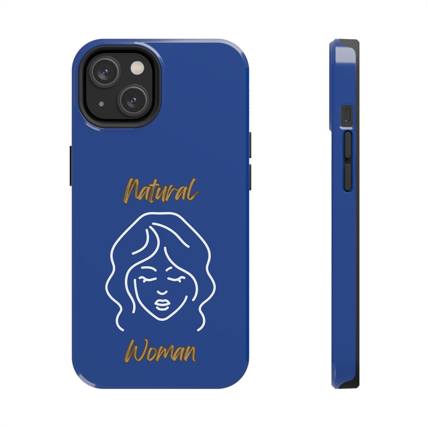 Natural Woman Modest (WL)Tough Phone Cases DARK BLUE