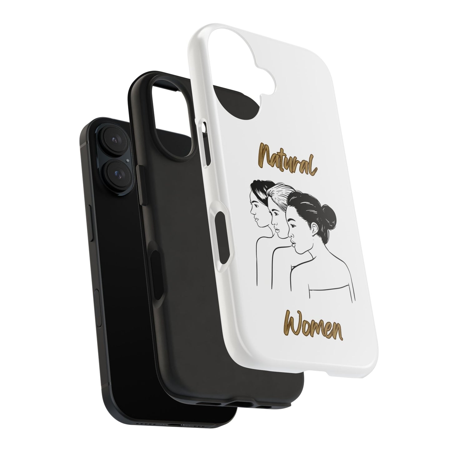 Natural Woman United Friends (BL)Tough Phone Cases WHITE