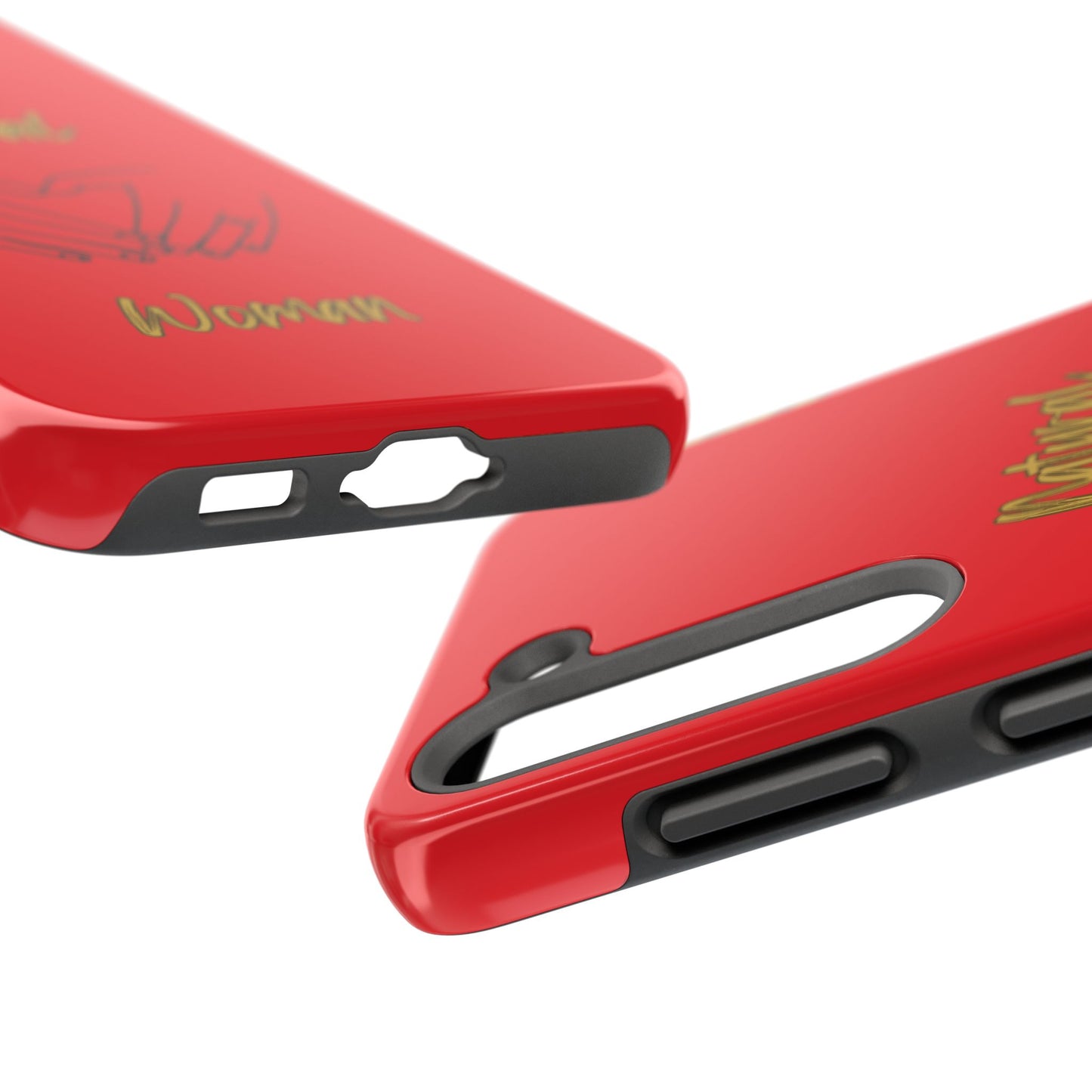 Natural Woman I Love You (BL)Tough Phone Cases RED