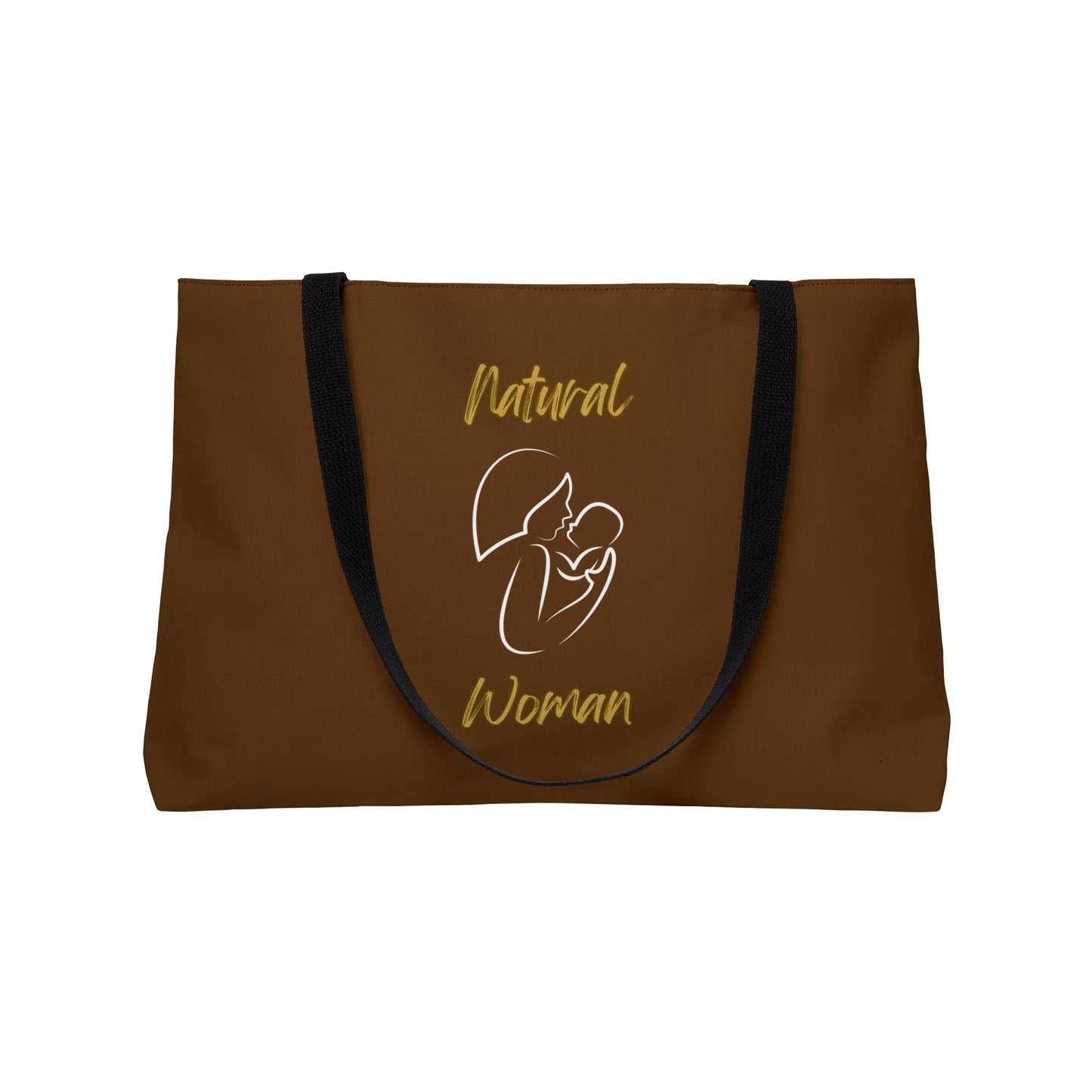 Natural Woman Long Awaited (WL) Weekender Tote Bag BROWN