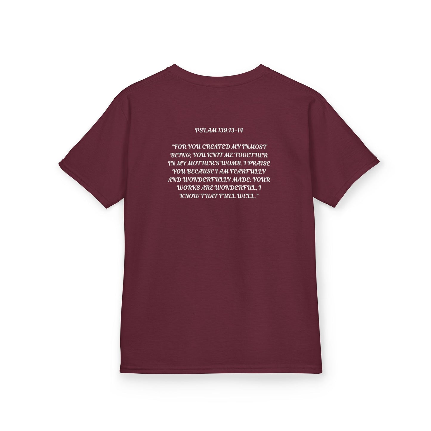 Kingdom Kids T-Shirt: Psalm 139:13-14