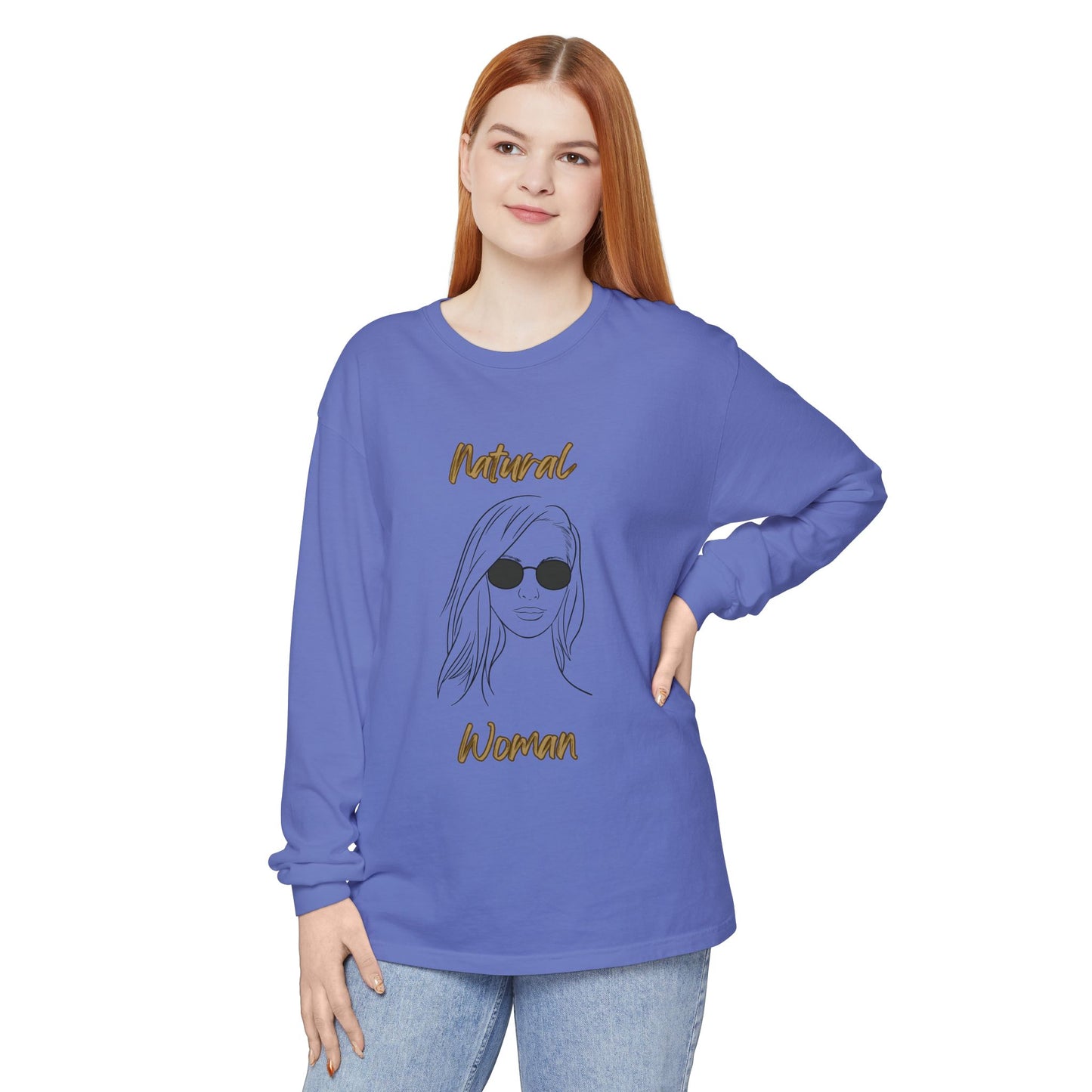 Natural Woman Shades (BL) Long Sleeve T-Shirt