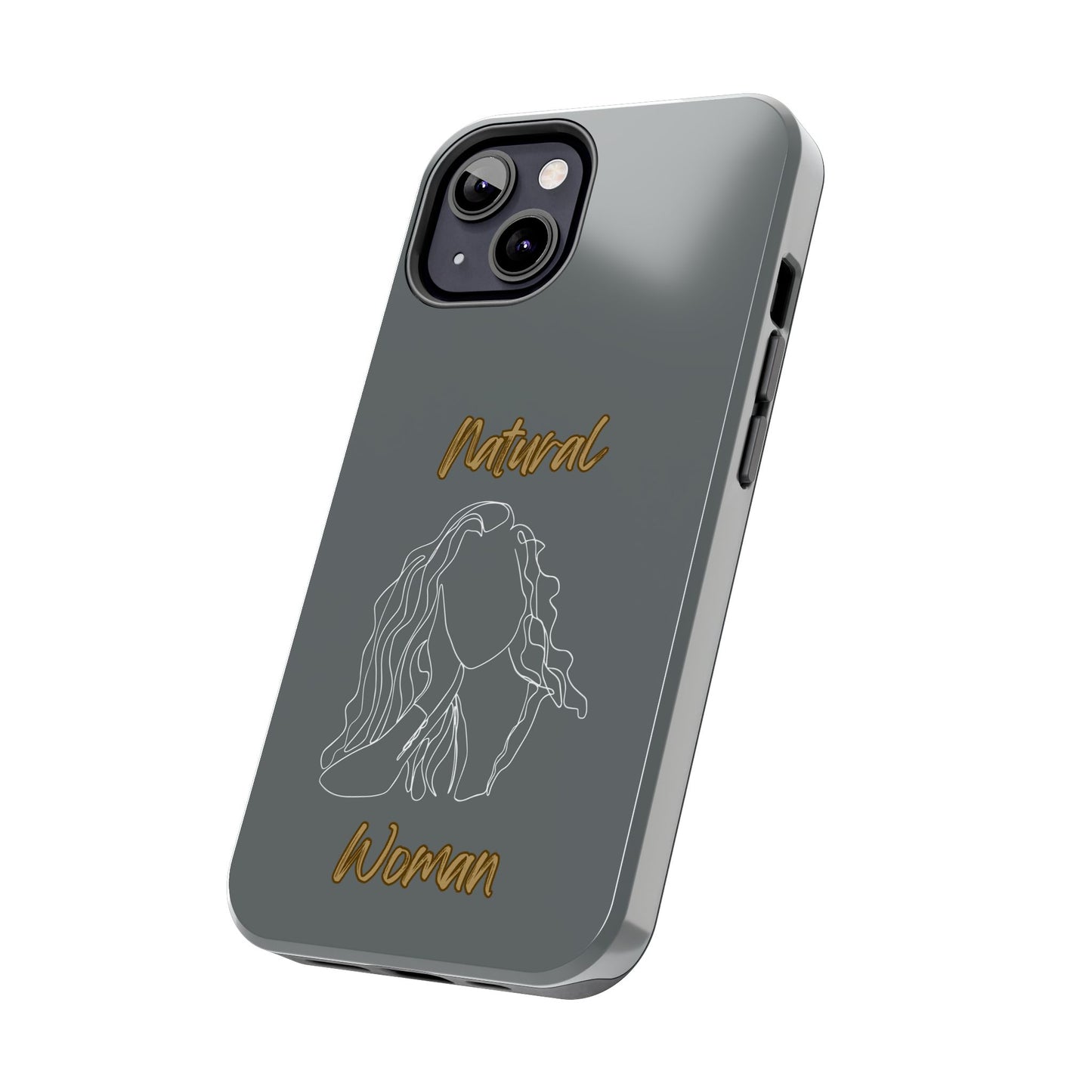 Natural Woman Relaxed (WL) Tough Phone Cases DARK GREY