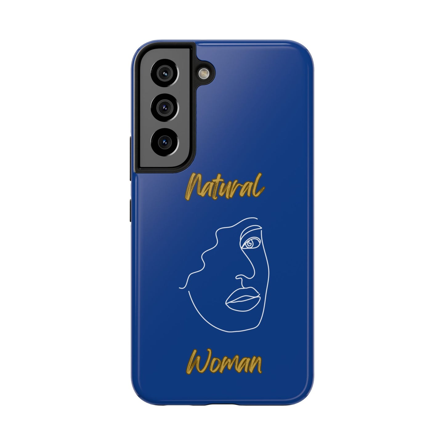 Natural Woman Peekaboo (WL)Tough Phone Cases DARK BLUE