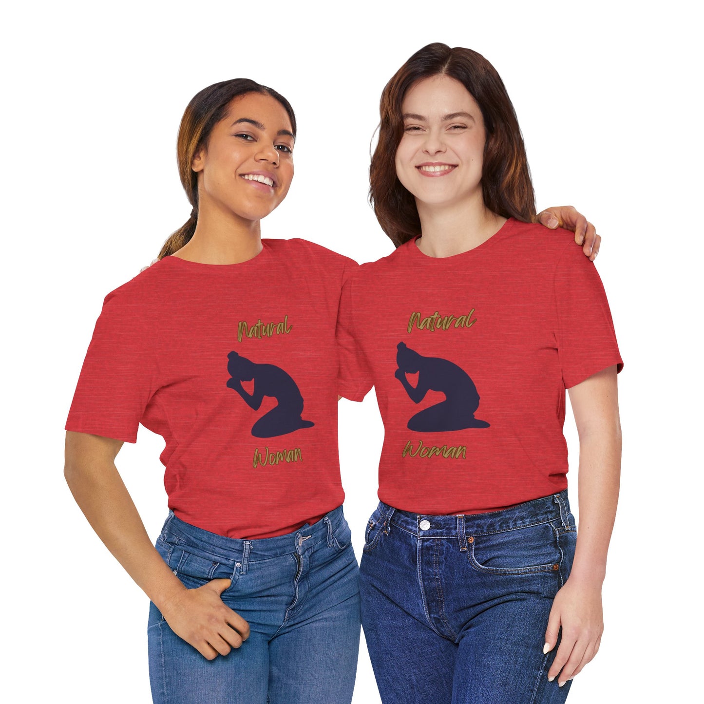 Natural Woman Pray (BL) Short Sleeve T-Shirt