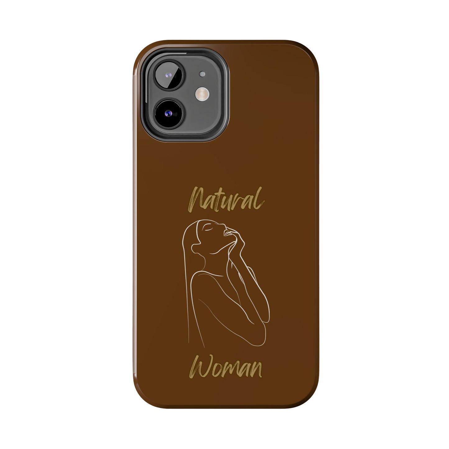 Natural Woman Thank You (WL) Tough Phone Cases BROWN