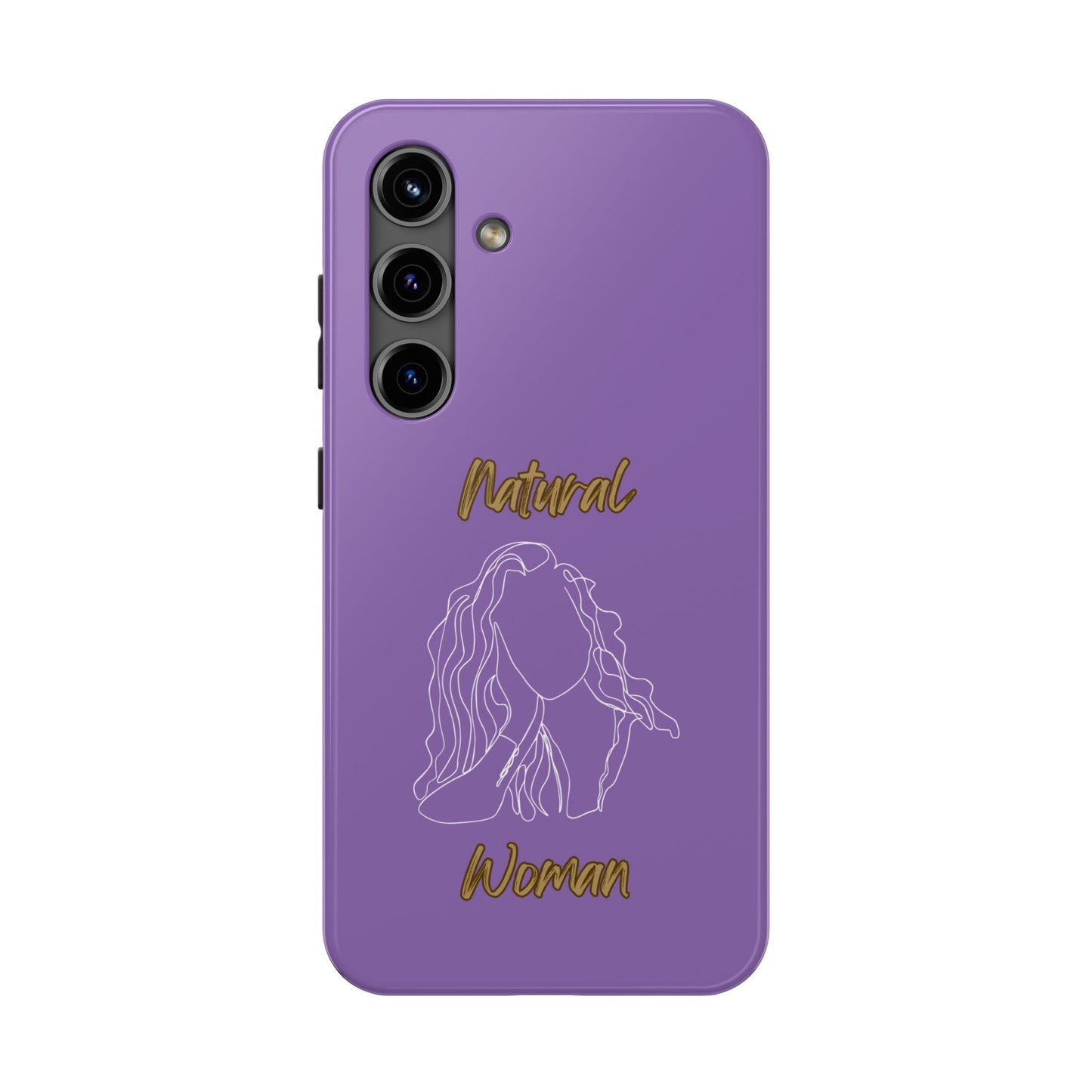 Natural Woman Relaxed (WL) Tough Phone Cases LIGHT PURPLE