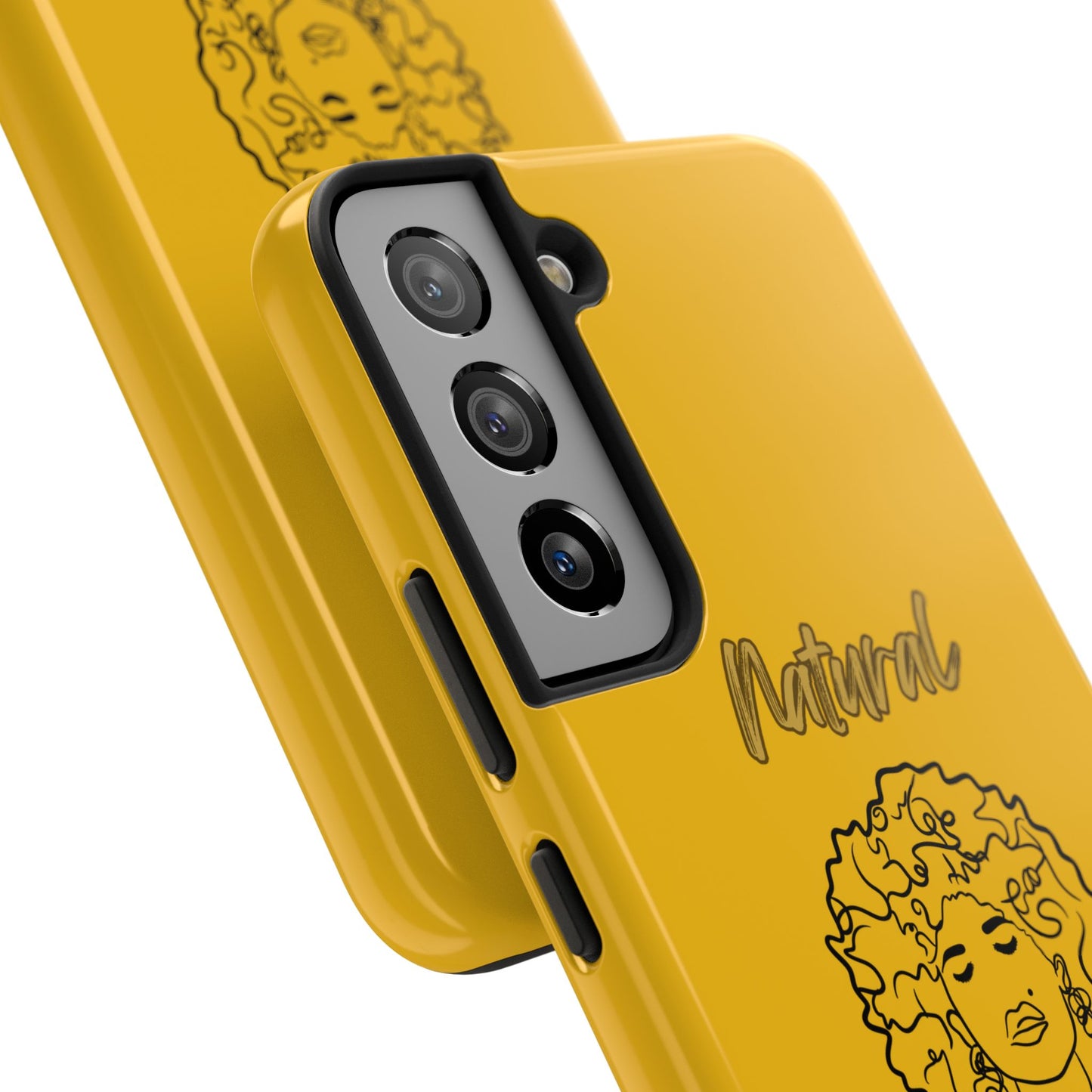 Natural Woman All About Me (BL)Tough Phone Cases YELLOW