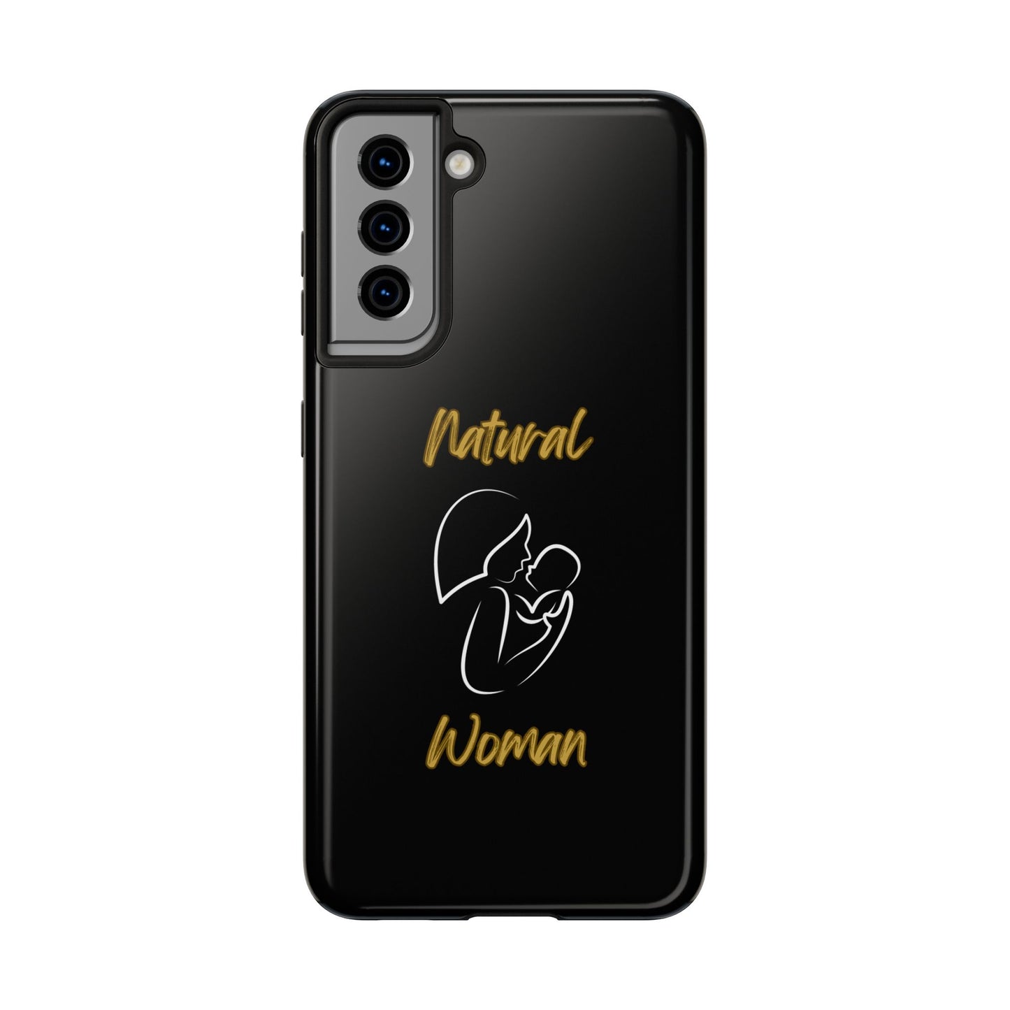 Natural Woman Long Awaited (WL)Tough Phone Cases BLACK
