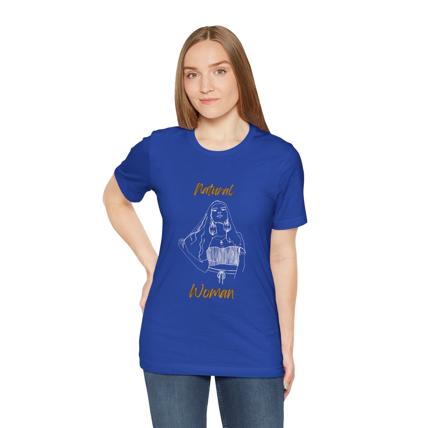 Natural Woman Thinking (WL) Short Sleeve T-Shirt