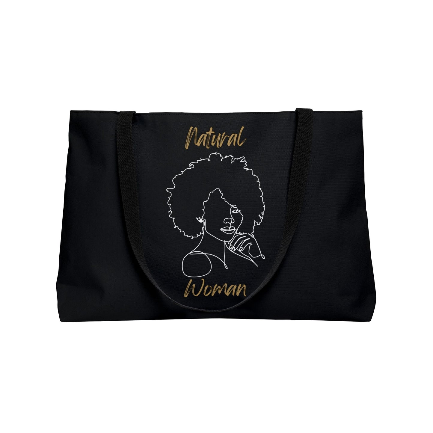 Natural Woman The Look (WL) Weekender Tote Bag BLACK