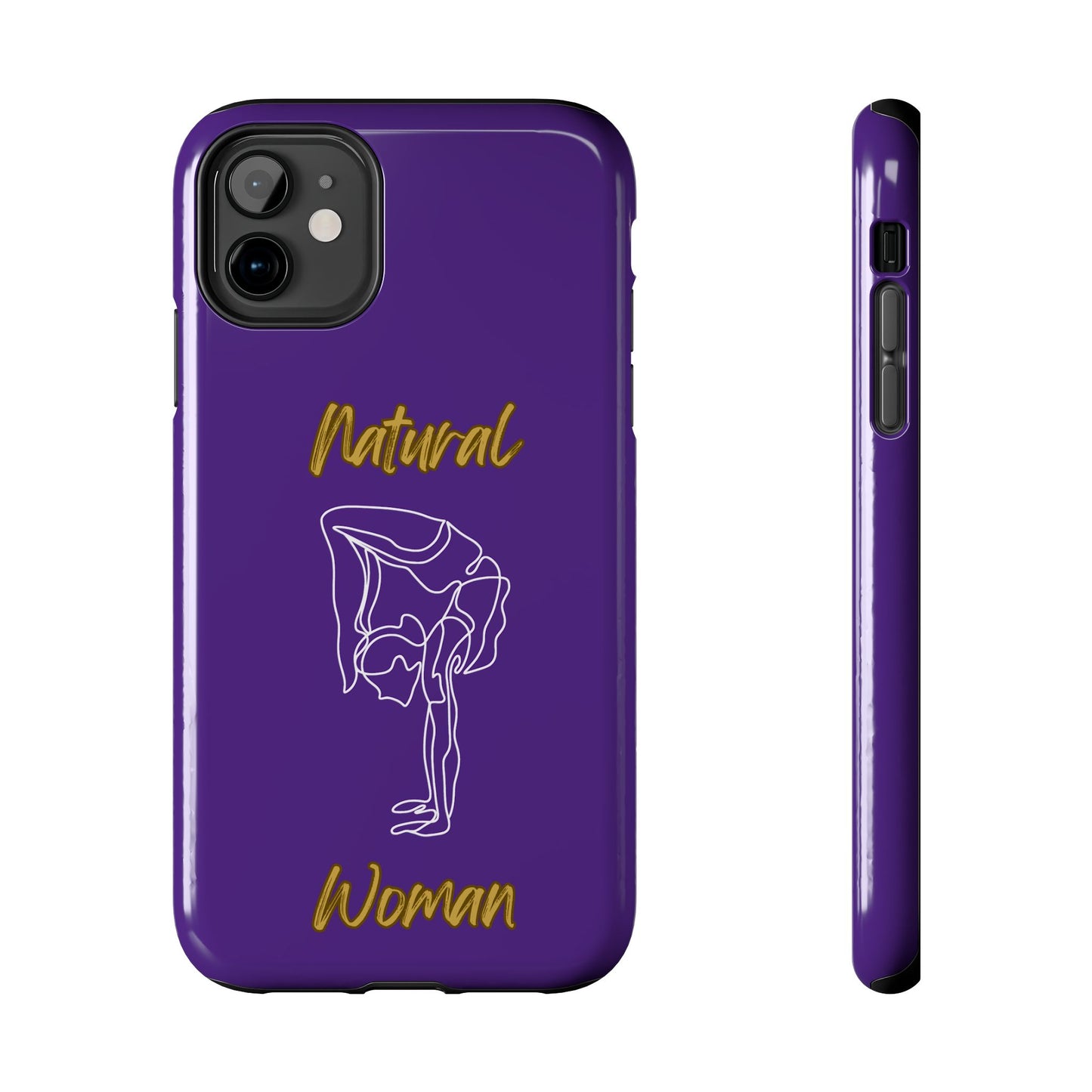 Natural Woman Flexible (WL)Tough Phone Cases PURPLE