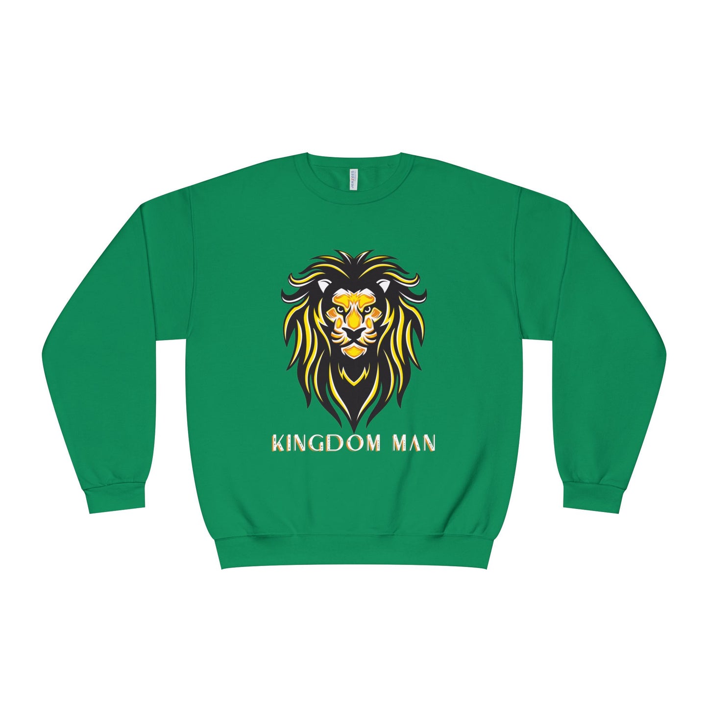 Kingdom Man (White/Gold) Crewneck Sweatshirt