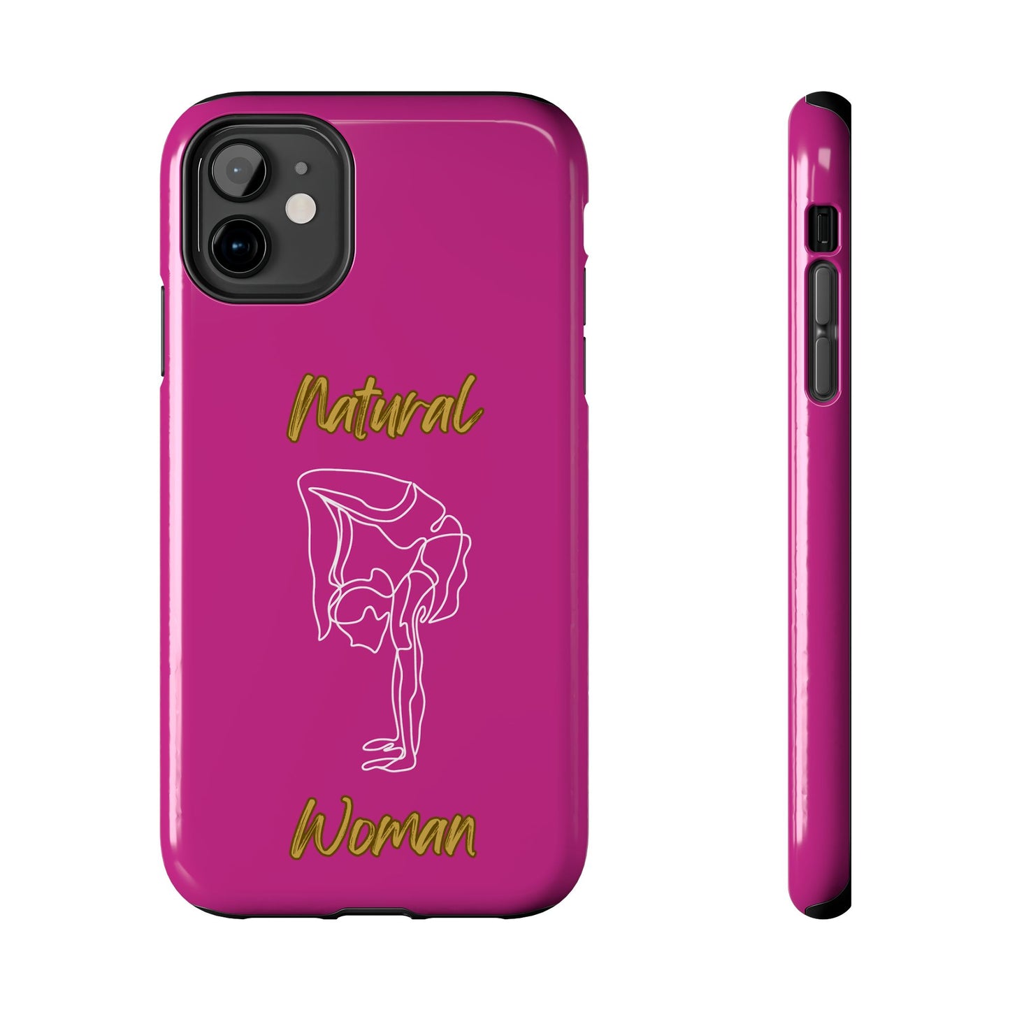 Natural Woman Flexible (WL)Tough Phone Cases PINK