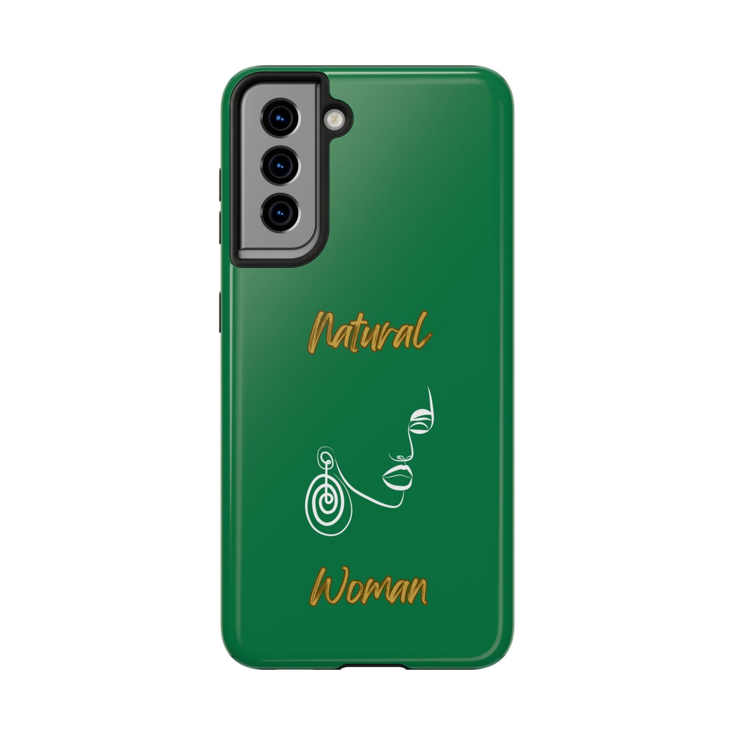 Natural Woman Music In My Soul (WL)Tough Phone Cases DARK GREEN