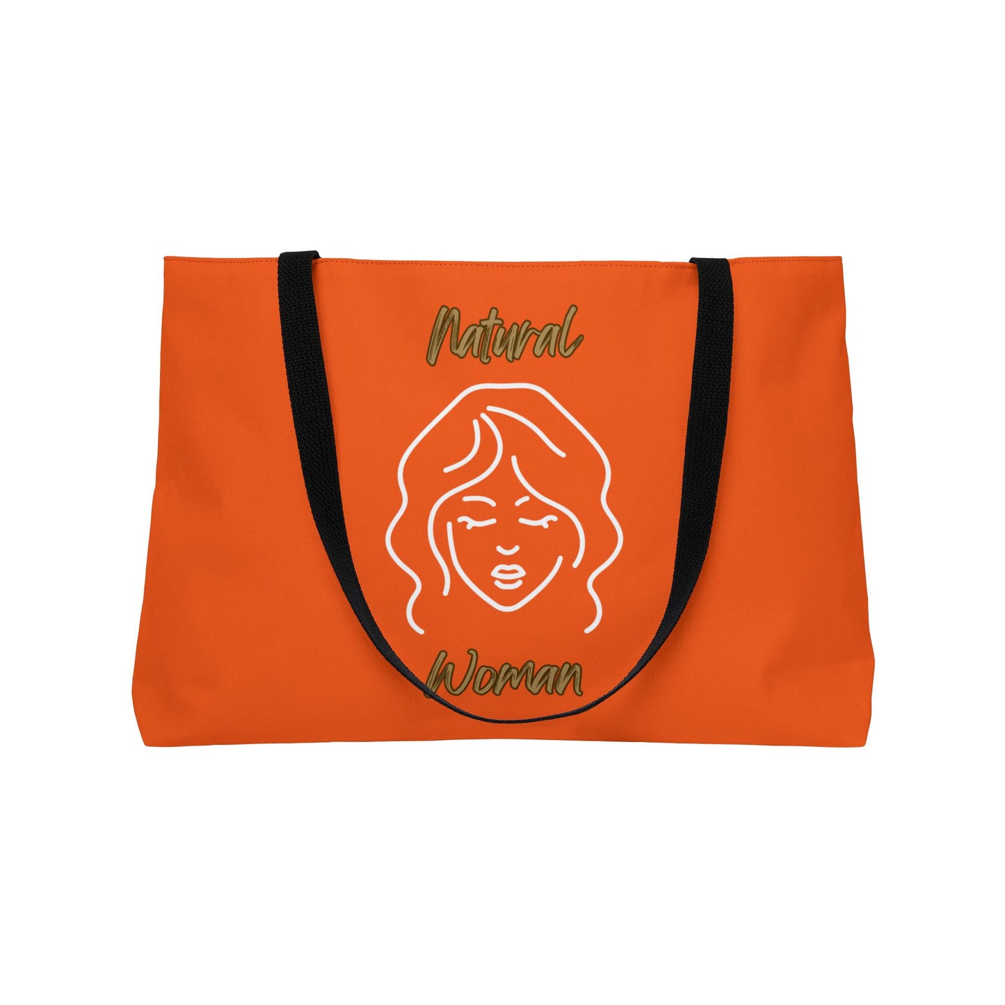 Natural Woman Modest (WL) Weekender Tote Bag ORANGE