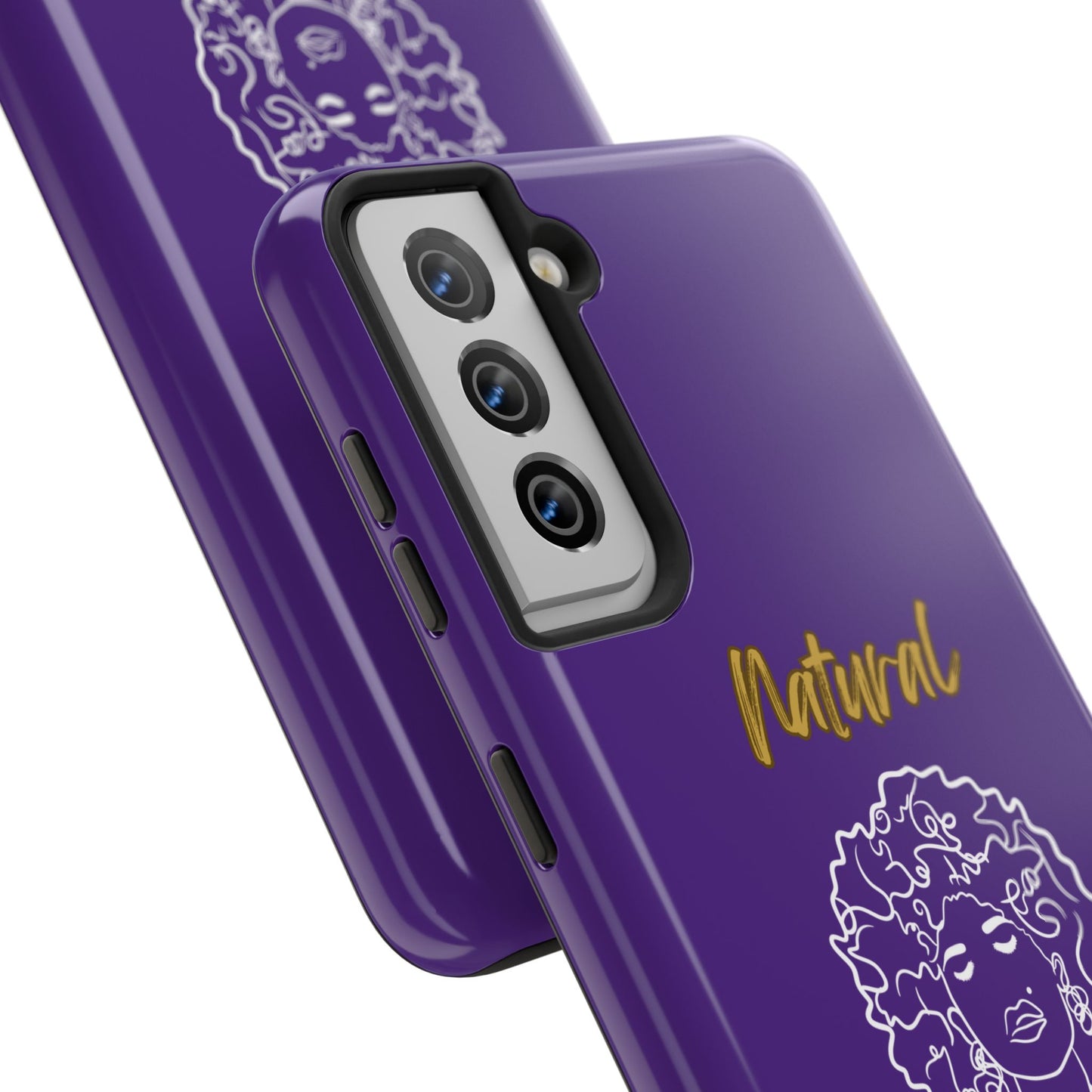 Natural Woman All About Me (WL)Tough Phone Cases PURPLE