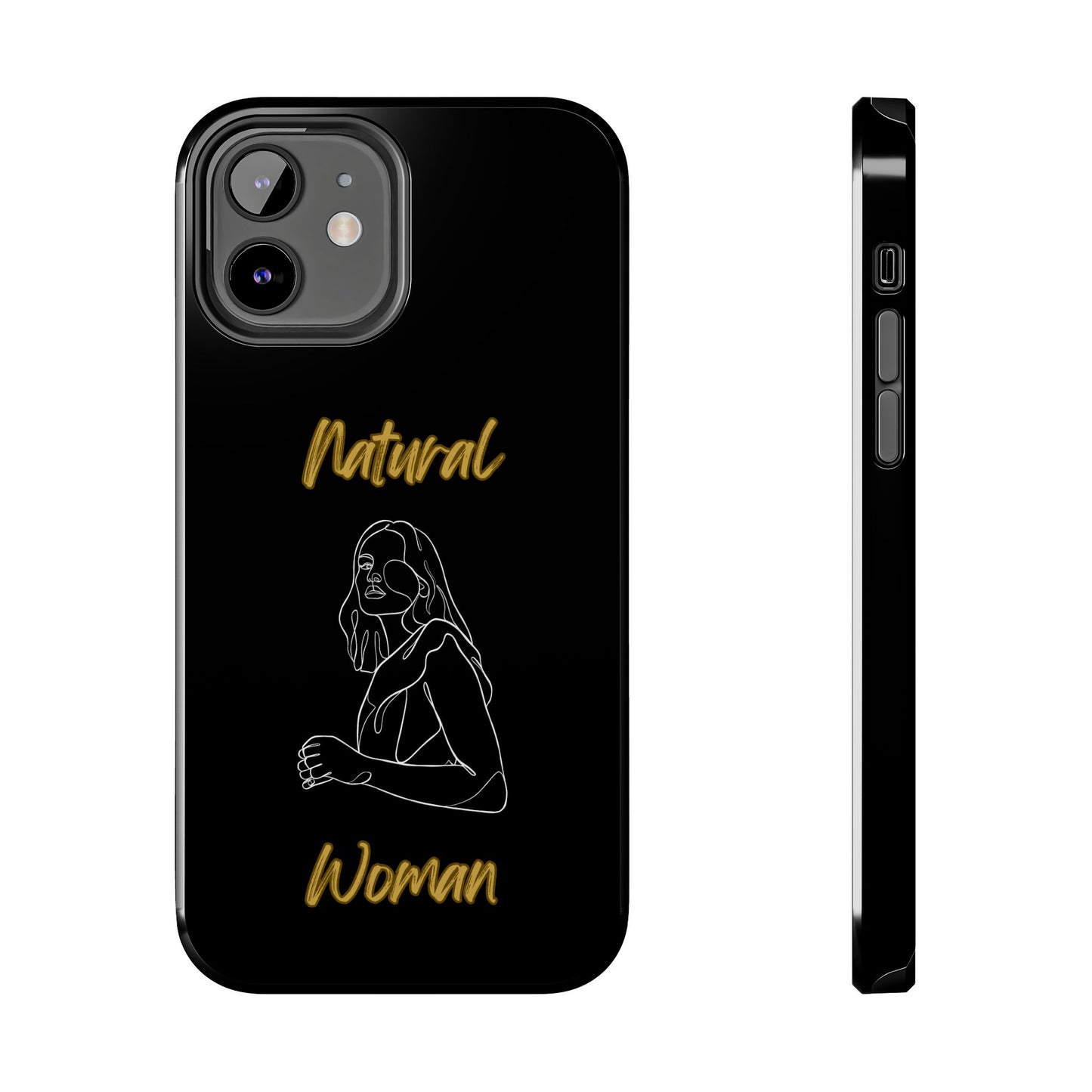 Natural Woman Care Free (WL)Tough Phone Cases BLACK