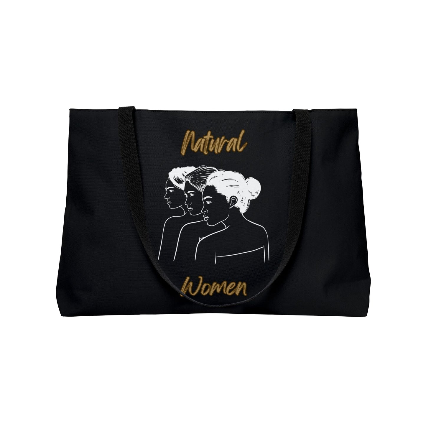 Natural Women United Friends (WL) Weekender Tote Bag BLACK