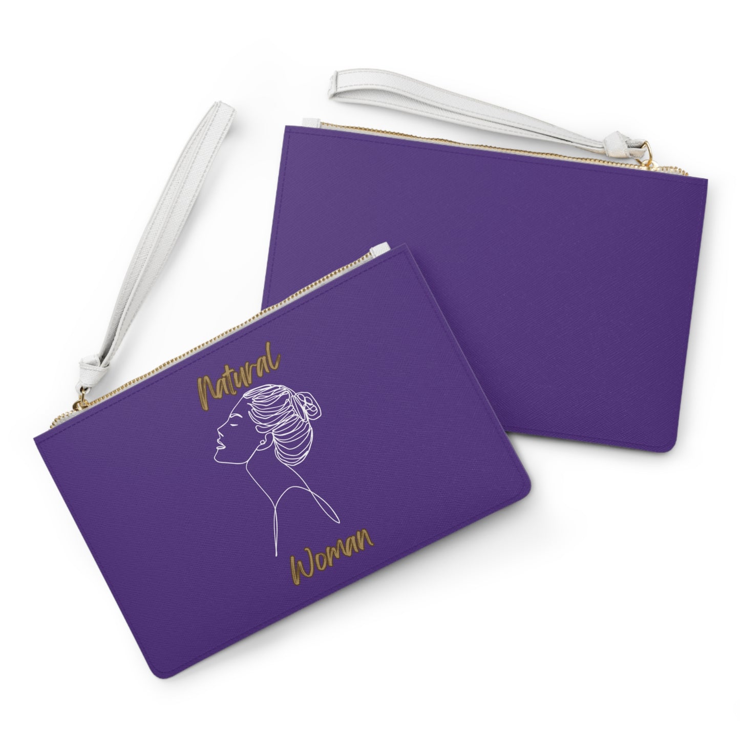 Natural Woman Wet Bun (WL) Clutch Bag PURPLE