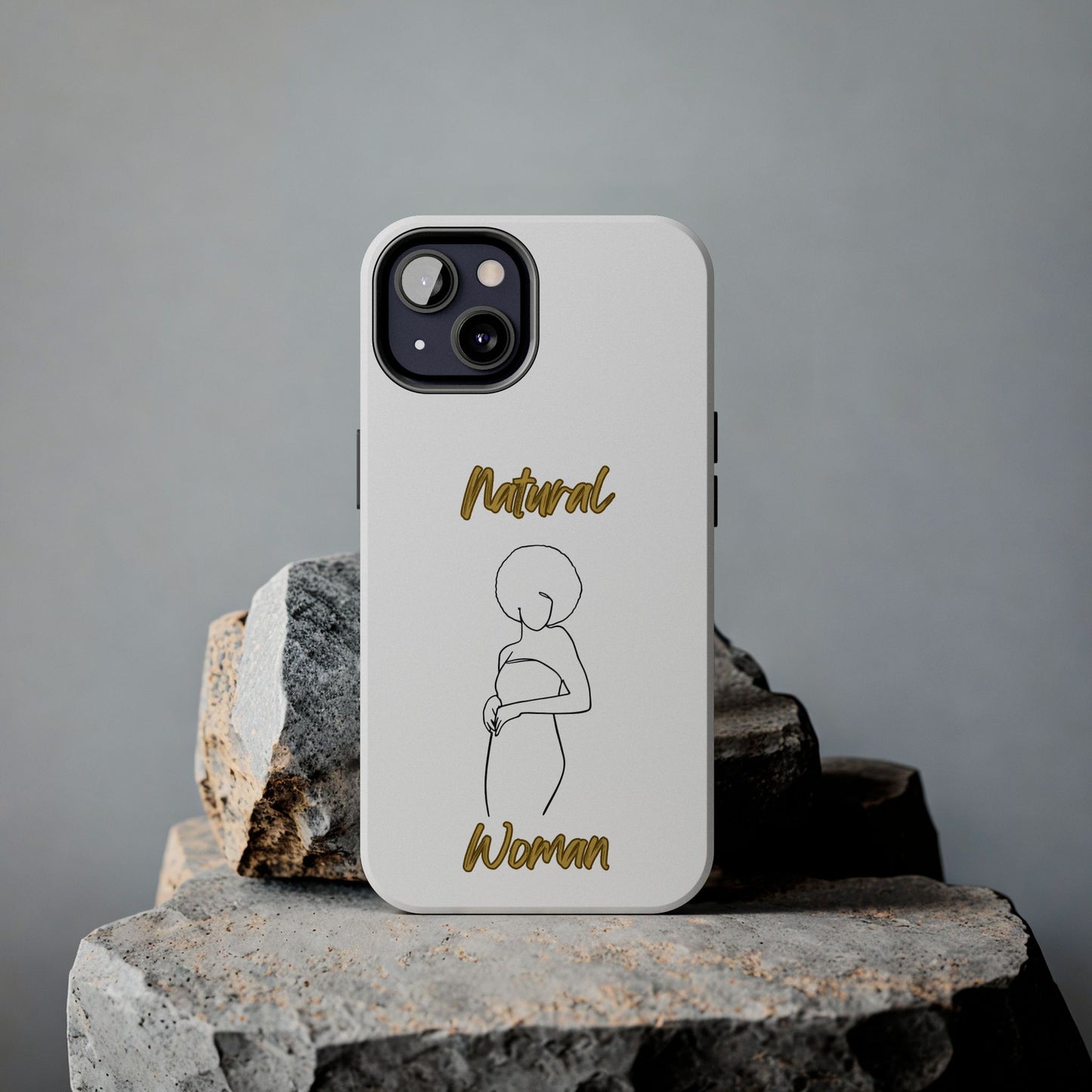 Natural Woman Sho Nuff (BL)Tough Phone Cases WHITE