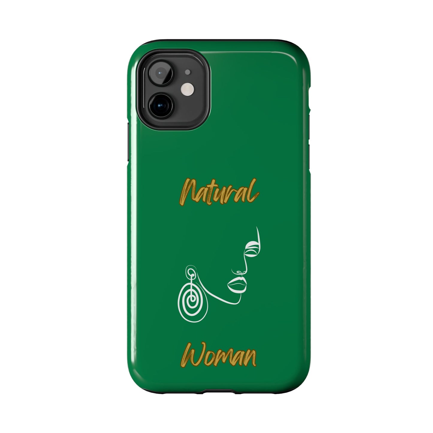 Natural Woman Music In My Soul (WL)Tough Phone Cases DARK GREEN