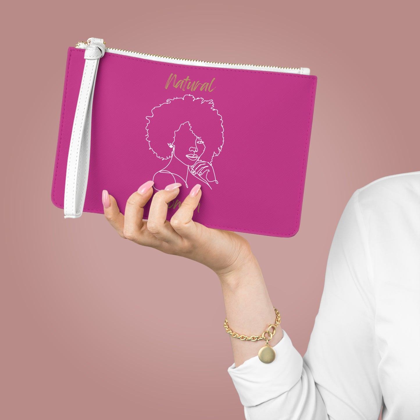 Natural Woman The Look (WL) Clutch Bag PINK