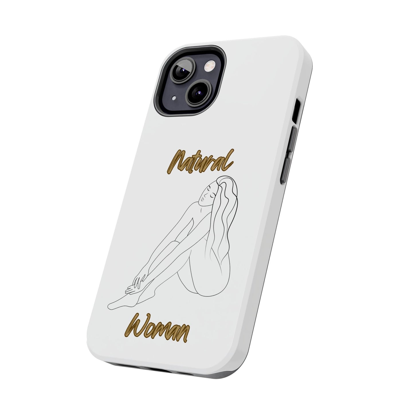 Natural Woman Beauty (BL) Tough Phone Cases WHITE