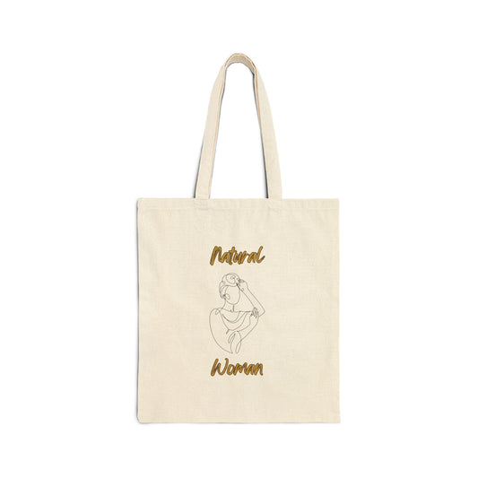 Natural Woman Style (BL) Canvas Tote Bag