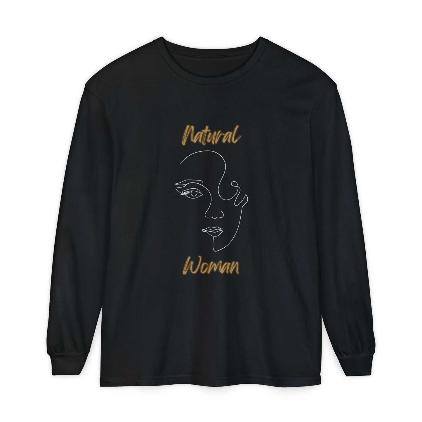 Natural Woman Looking (WL) Long Sleeve T-Shirt