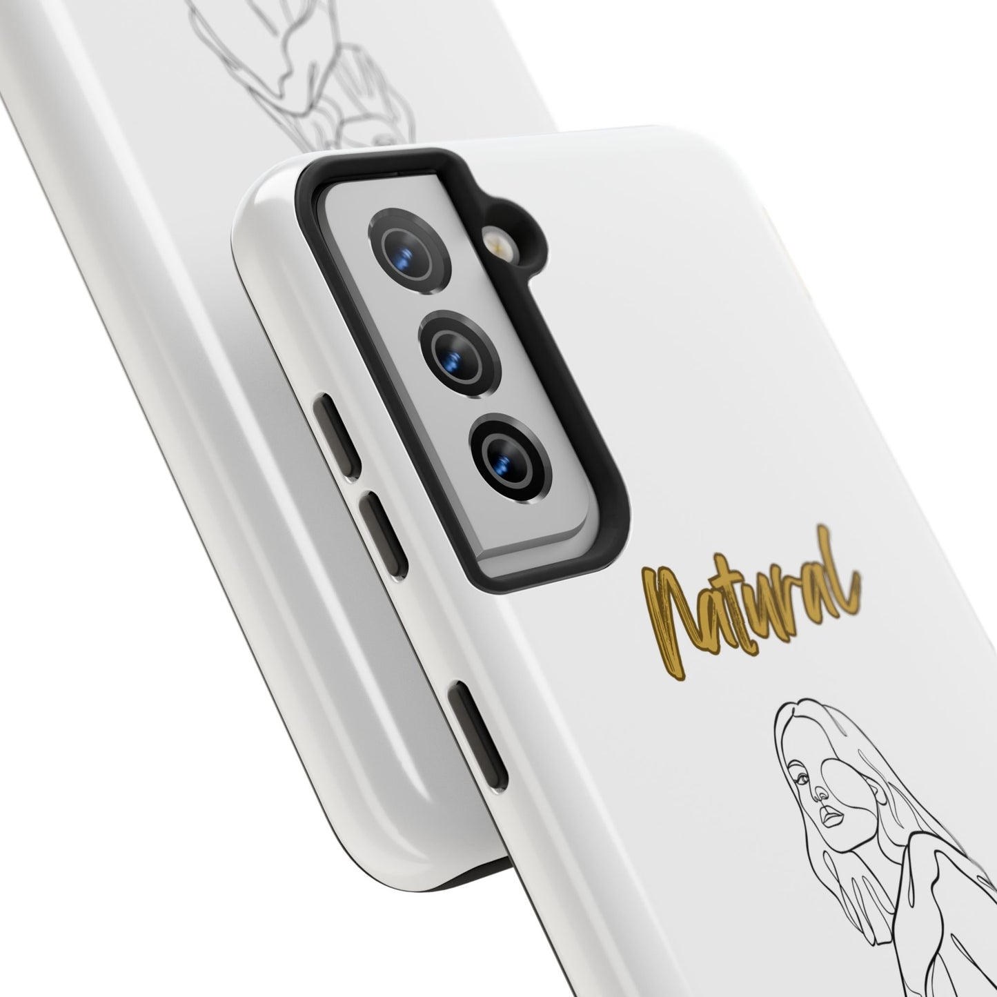 Natural Woman Care Free (BL)Tough Phone Cases WHITE