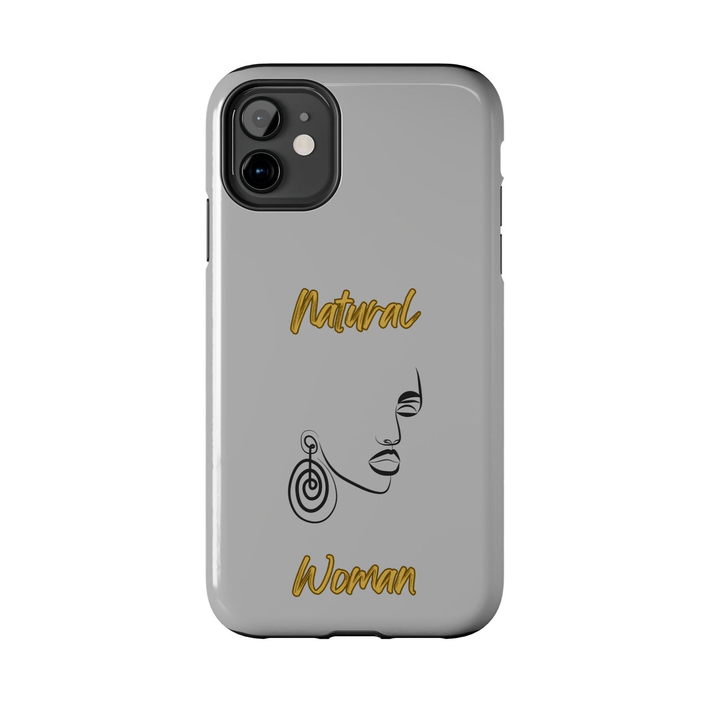 Natural Woman Music In My Soul (BL)Tough Phone Cases LIGHT GREY