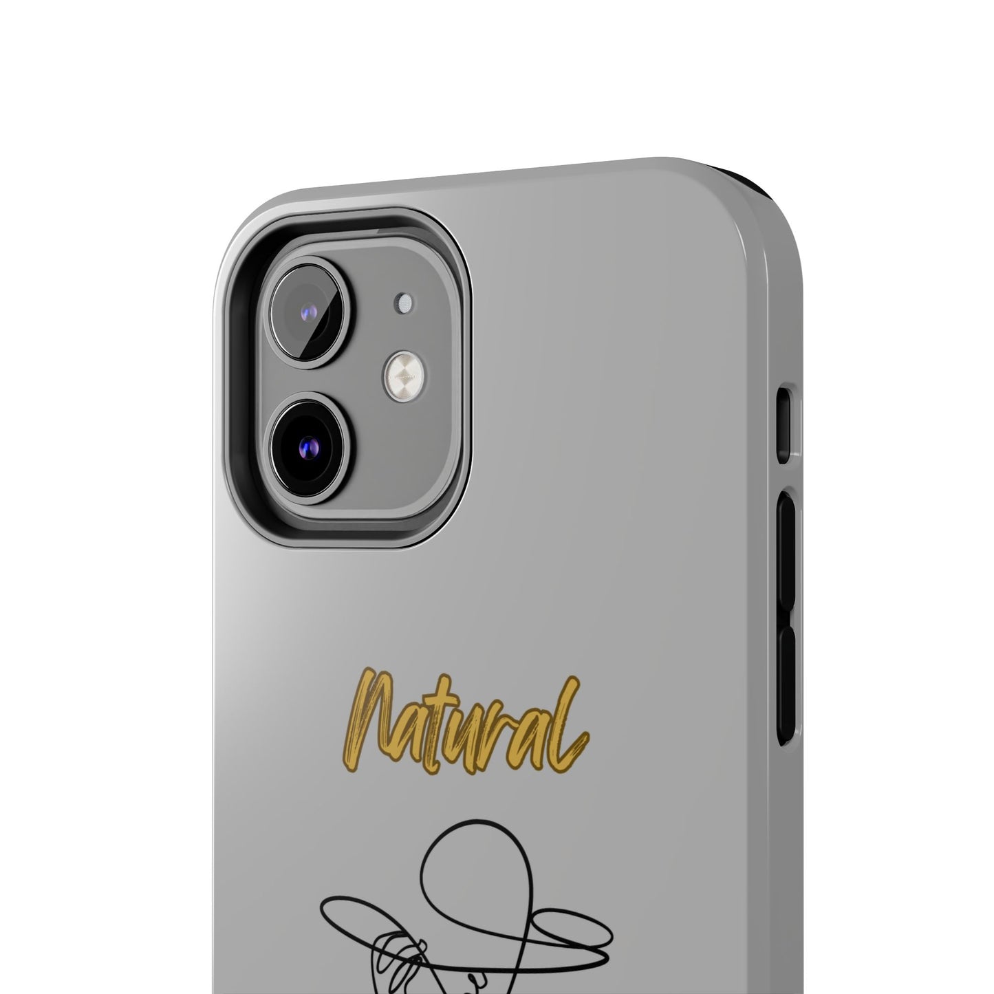 Natural Woman An Original (BL)Tough Phone Cases LIGHT GREY
