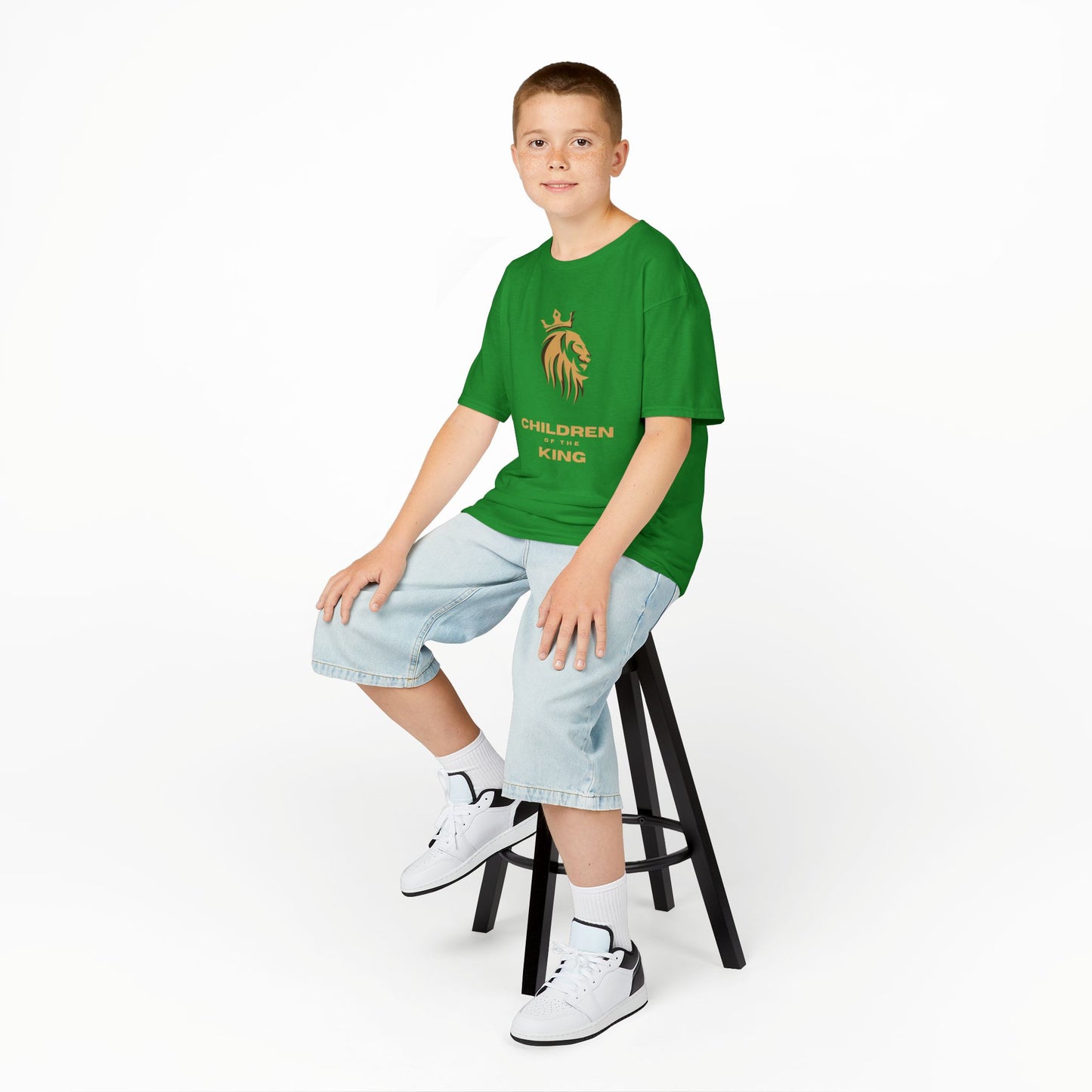 Children of the King Inspirational Kids Cotton T-Shirt (BRL)