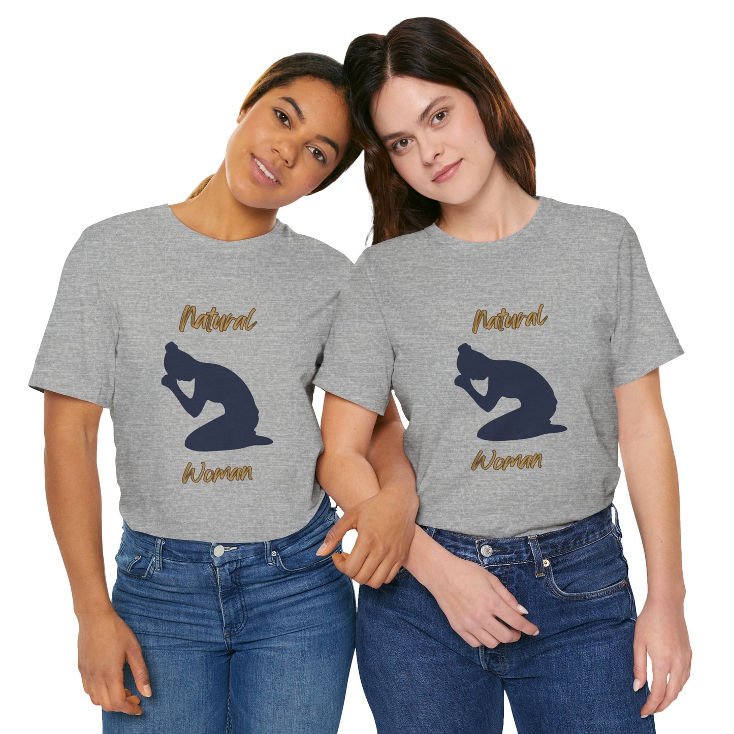 Natural Woman Pray (BL) Short Sleeve T-Shirt